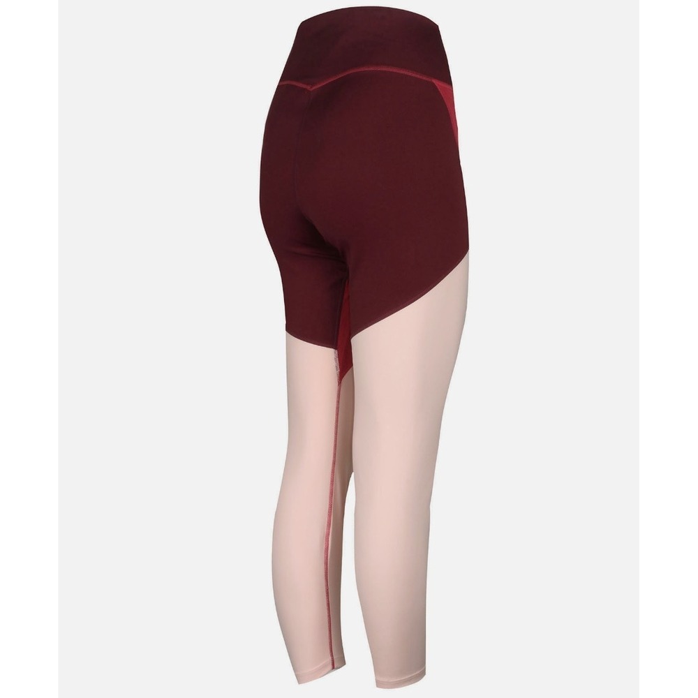 Nike Women's Plus Size Color Block Leggings Pants Pink Burgundy NEW Size 3X - Picture 5 of 5